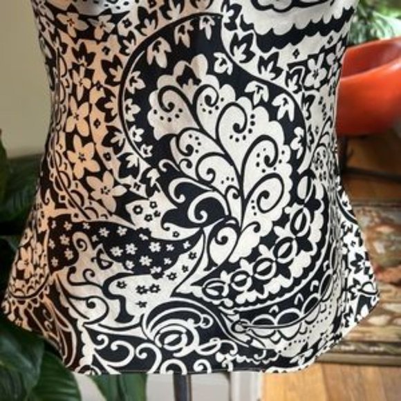 Express 93% silk, black and cream, hotter medium M - Picture 3 of 5